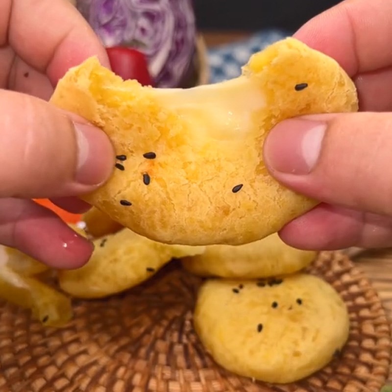 Bước 3 Thành phẩm Bánh khoai lang phô mai (Công thức được chia sẻ từ TikTok Cách Nấu Ngon cùng Cách Nấu Ngon)