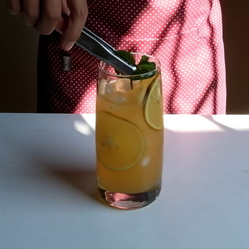 Bước 4 Thành phẩm Trà cam quýt