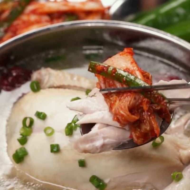 Bước 6 Thành phẩm Gà hầm baeksuk