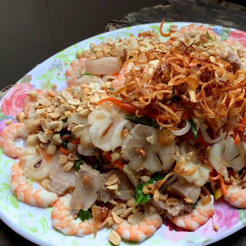 Bước 6 Thành phẩm Gỏi măng cụt non tôm thịt