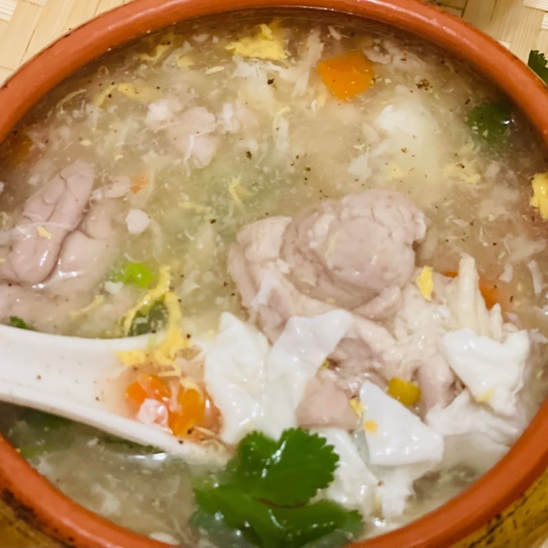Bước 4 Thành phẩm Súp cua óc heo (công thức chia sẻ từ người dùng)