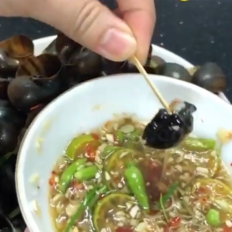Bước 5 Thành phẩm Ốc hấp sả nước cốt dừa
