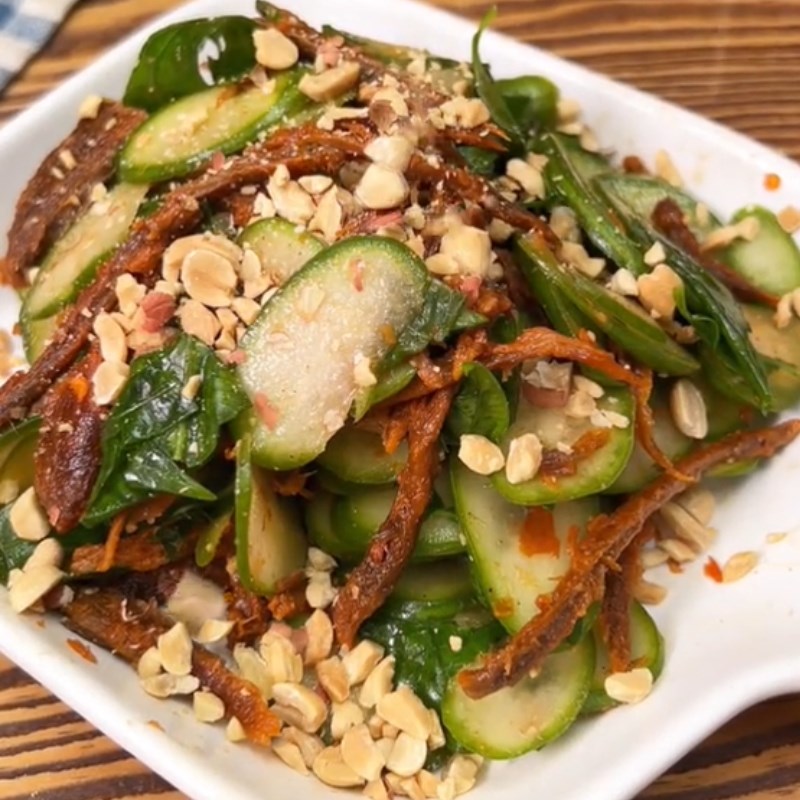 Bước 3 Thành phẩm Gỏi khô bò cóc non (Công thức được chia sẻ từ Tiktok Cách Nấu Ngon cùng Cách Nấu Ngon)