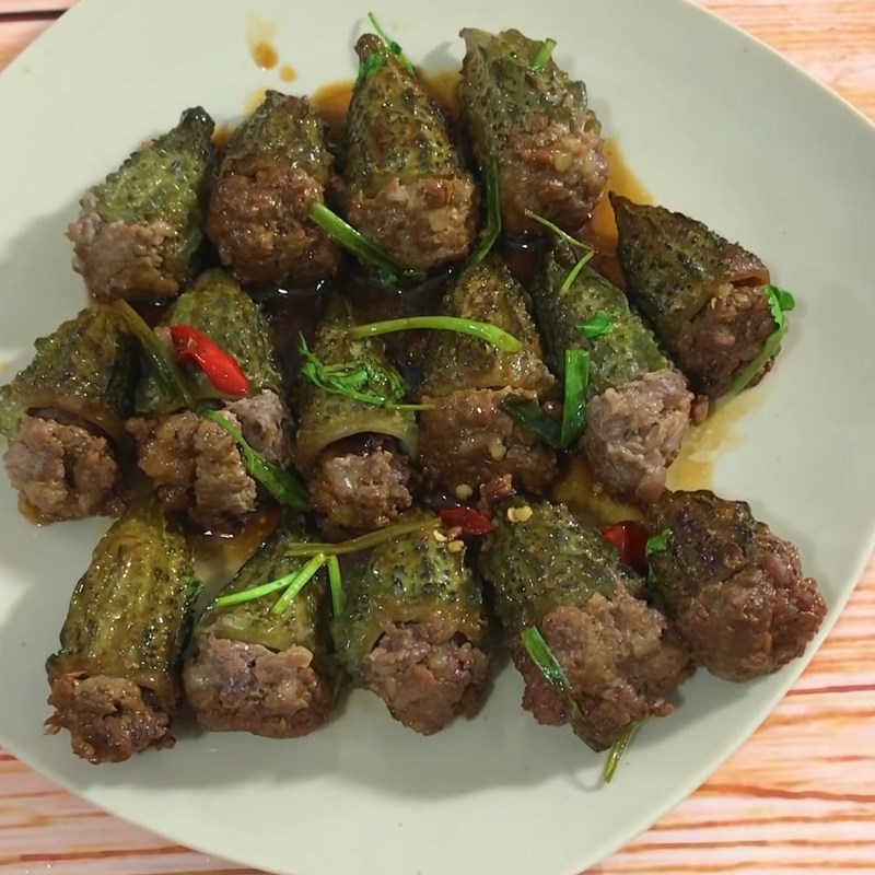 Bước 6 Thành phẩm Khổ qua nhồi thịt kho nước tương