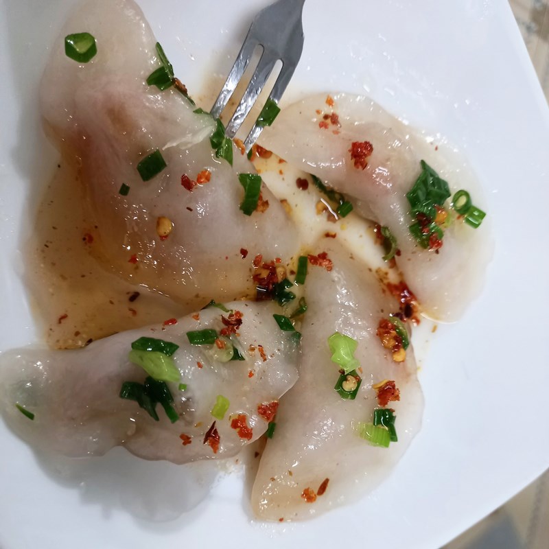 Bước 8 Thành phẩm Bánh bột lọc bằng bột năng nhân tôm thịt