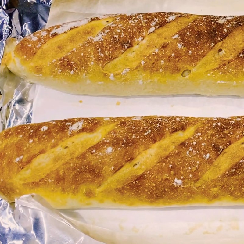 Bước 7 Thành phẩm Bánh mì baguette kiểu Pháp