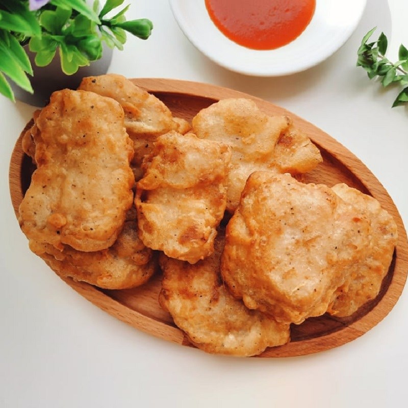 Bước 4 Thành phẩm Cá chép chiên bột