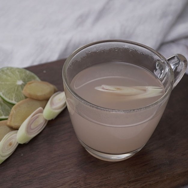 Bước 4 Thành phẩm Trà chanh - sả - gừng