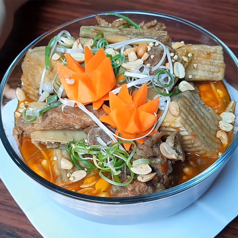 Bước 5 Thành phẩm Sườn bò hầm sả