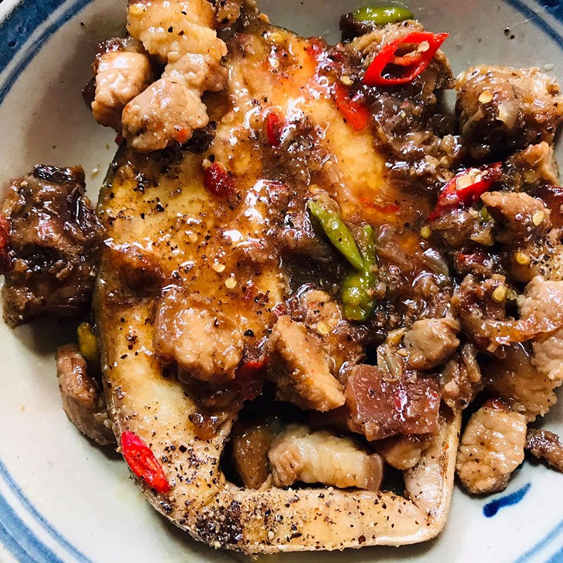 Bước 5 Thành phẩm Cá bớp kho thịt ba chỉ