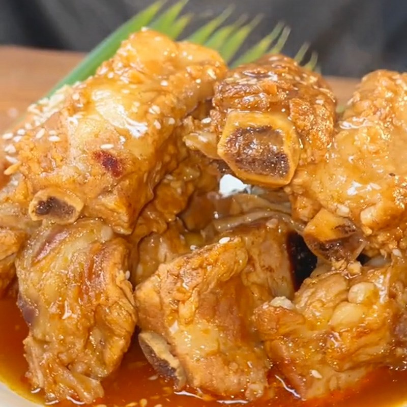 Bước 3 Thành phẩm Sườn kho coca (Công thức được chia sẻ từ TikTok Cách Nấu Ngon cùng Cách Nấu Ngon)