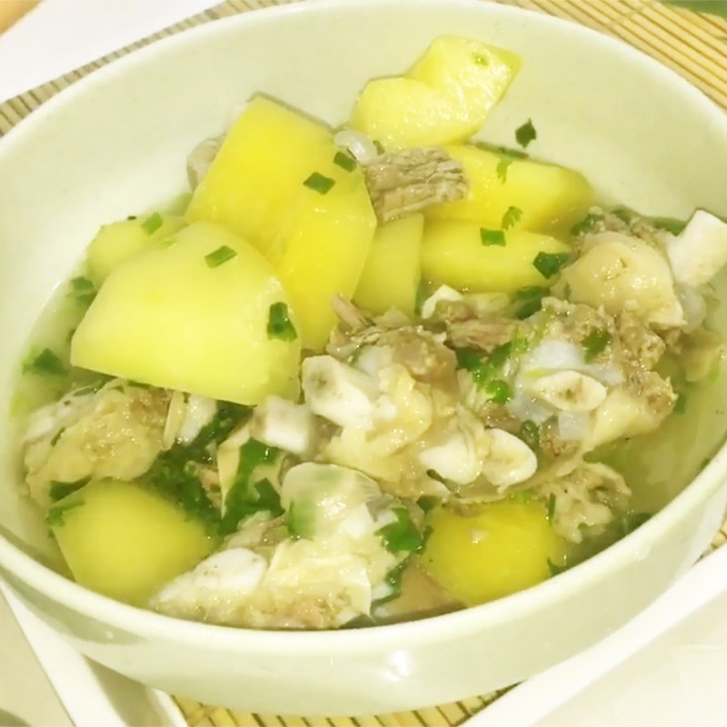 Bước 5 Thành phẩm Sườn bò hầm đu đủ