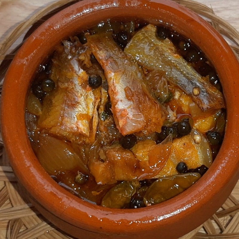 Bước 4 Thành phẩm Khô cá đù chưng thịt
