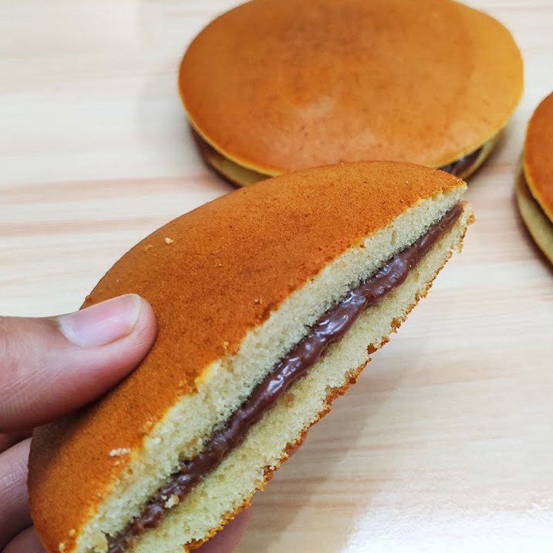 Bước 5 Thành phẩm Bánh rán doremon - bánh rán dorayaki không cần bột nở và trứng
