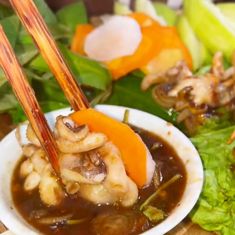 Bước 3 Thành phẩm Mực nướng sa tế (Công thức được chia sẻ từ TikTok Cách Nấu Ngon cùng Cách Nấu Ngon)