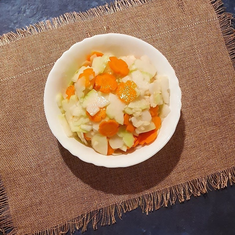 Bước 4 Thành phẩm Dưa góp su hào