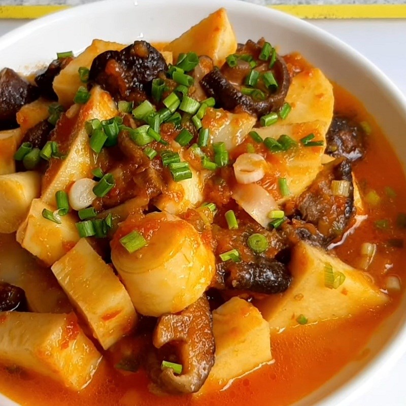 Bước 5 Thành phẩm Măng kho cà chay