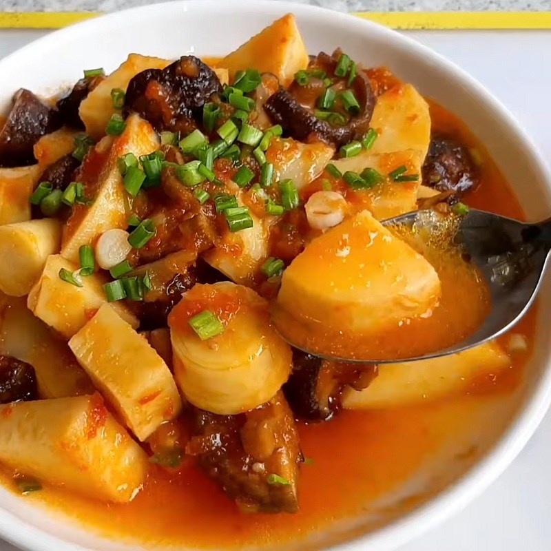 Bước 5 Thành phẩm Măng kho cà chay