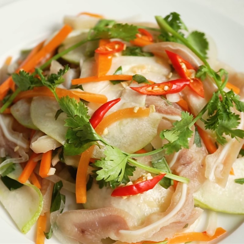 Bước 7 Thành phẩm Gỏi ổi tai heo
