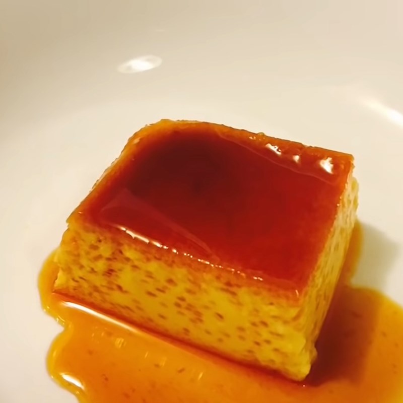 Bước 4 Thành phẩm Bánh flan sữa đặc nướng