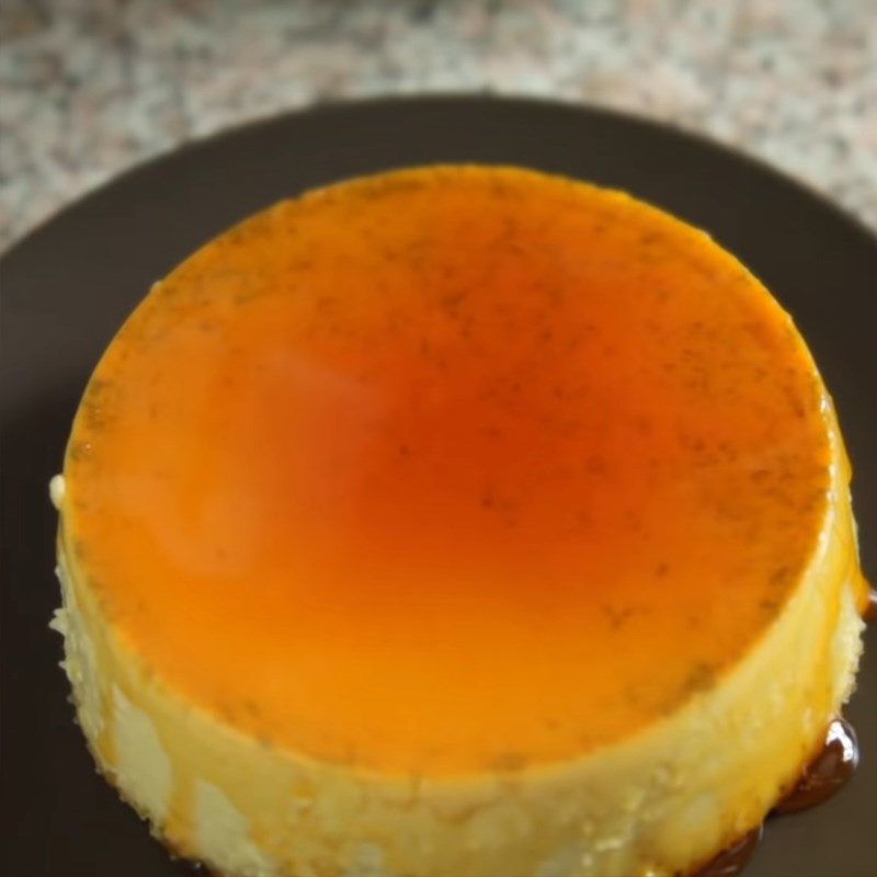 Bước 4 Thành phẩm Bánh flan sữa tươi và sữa đặc nướng