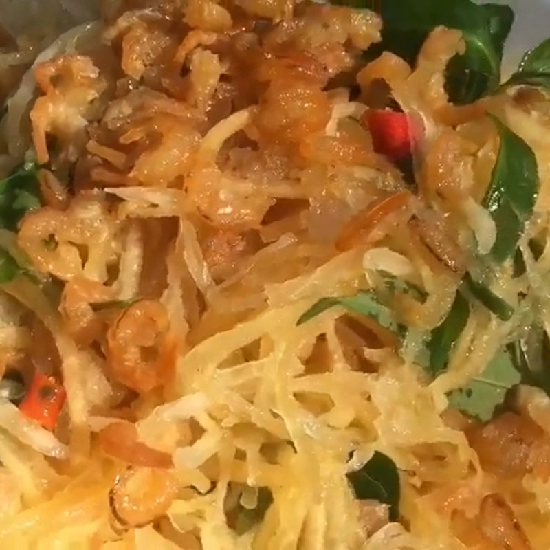 Bước 4 Thành phẩm Gỏi đu đủ tôm khô