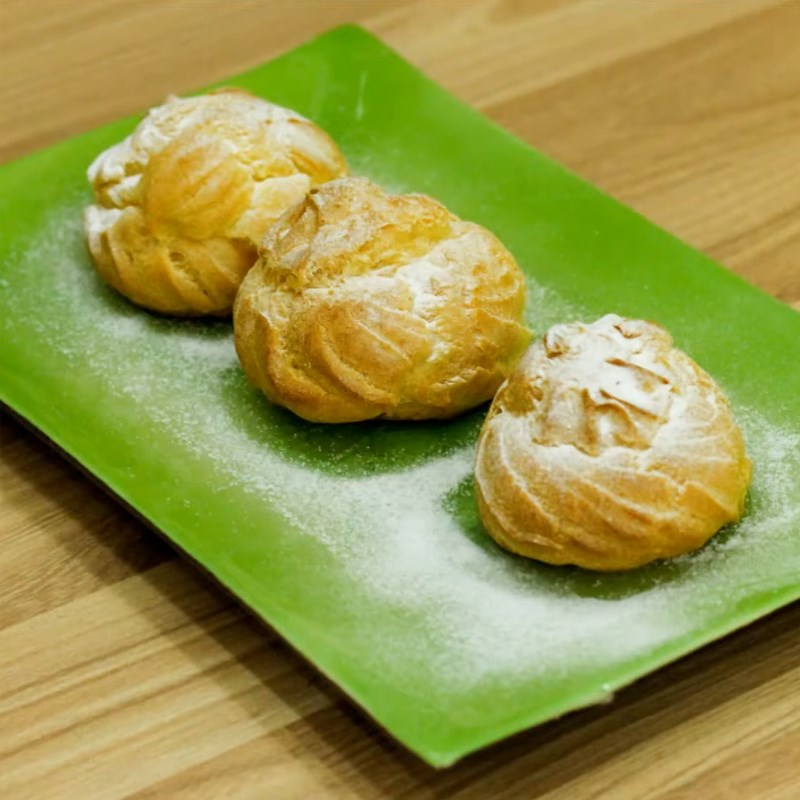 Bước 5 Thành phẩm Bánh su kem