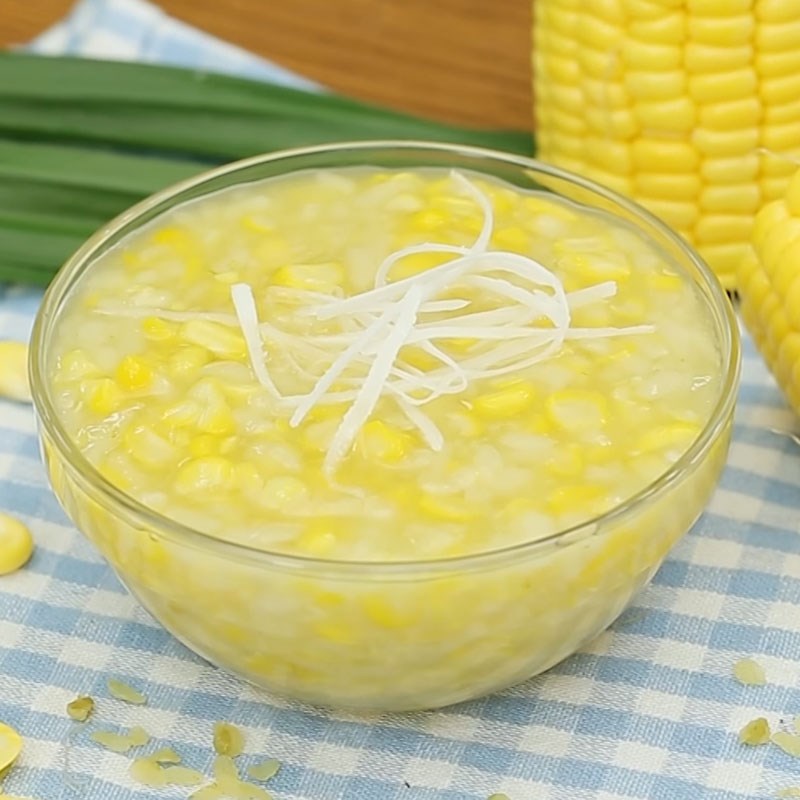 Bước 4 Thành phẩm Chè ngô (bắp) cốm