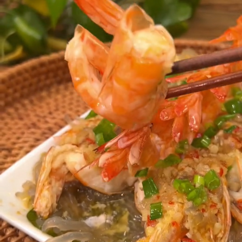 Bước 4 Thành phẩm Tôm hấp tỏi (Công thức được chia sẻ tù Tiktok Cách Nấu Ngon cùng Cách Nấu Ngon)
