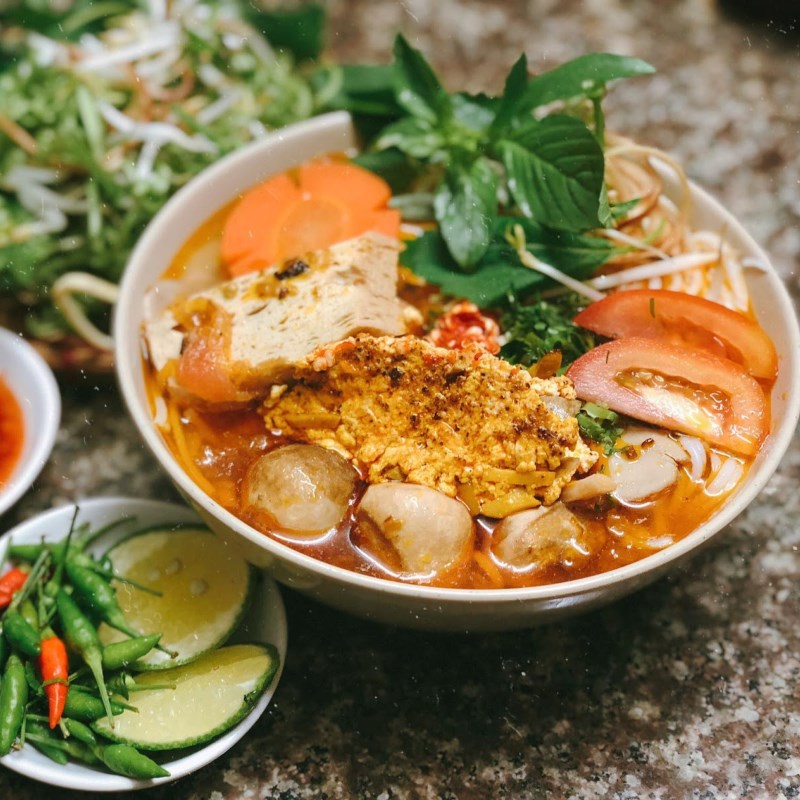 Bước 4 Thành phẩm Bún riêu chay (công thức chia sẻ từ người dùng)