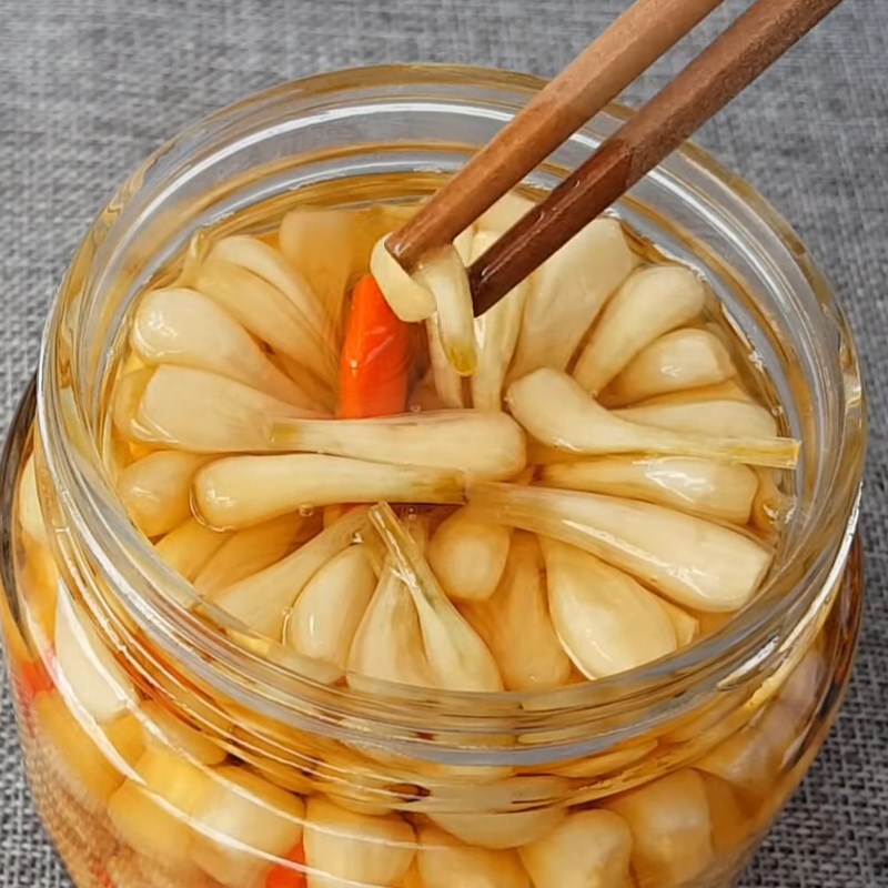 Bước 6 Thành phẩm Củ kiệu ngâm mắm