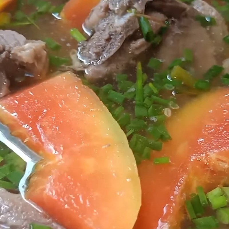 Bước 6 Thành phẩm Canh vịt hầm đu đủ