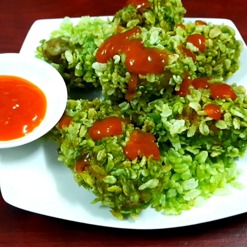 Bước 6 Thành phẩm Gà chiên cốm