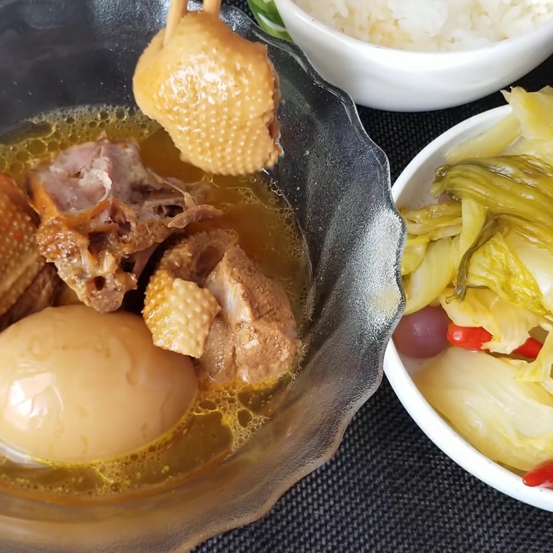 Bước 6 Thành phẩm Thịt vịt kho tàu