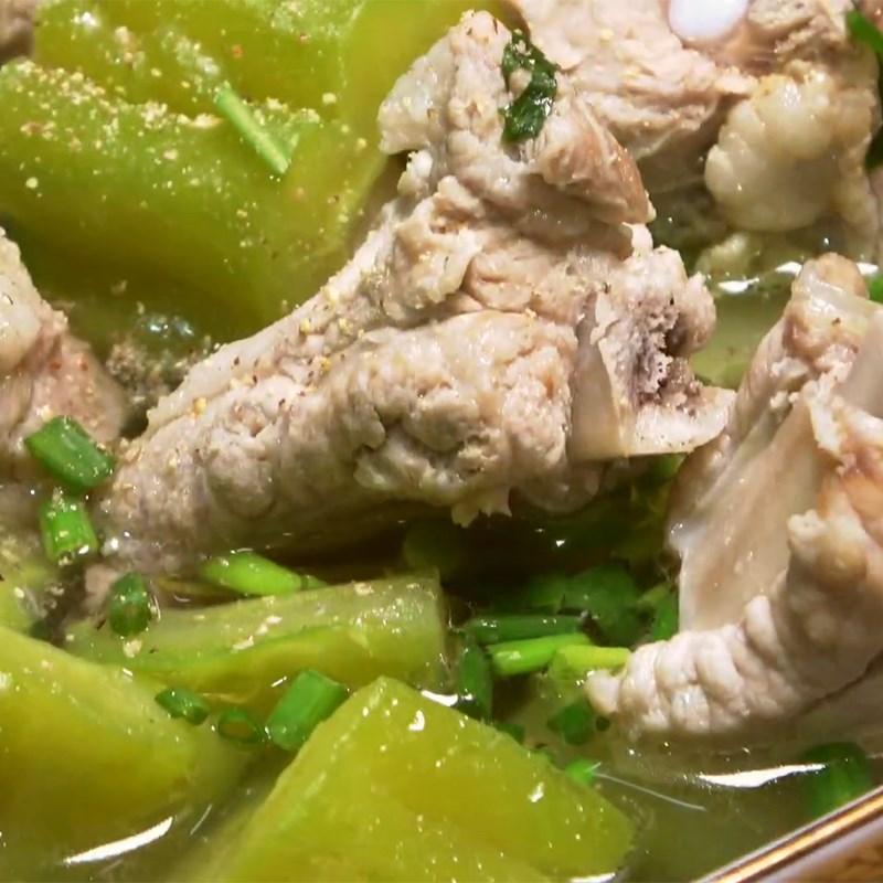 Bước 4 Thành phẩm Canh khổ qua hầm xương