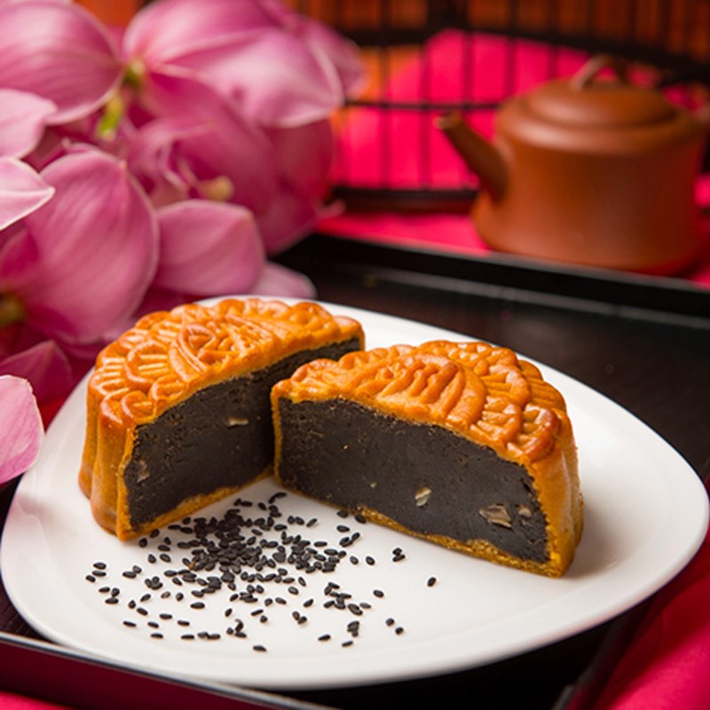 Bước 5 Thành phẩm Cách sên nhân mè đen
