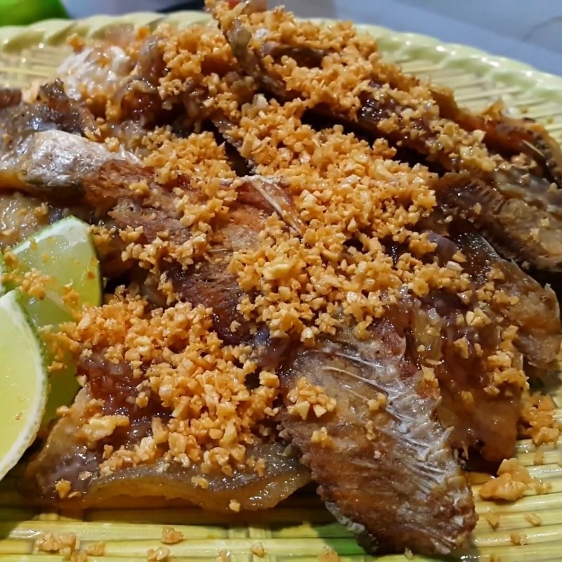 Bước 4 Thành phẩm Khô cá đù cháy tỏi