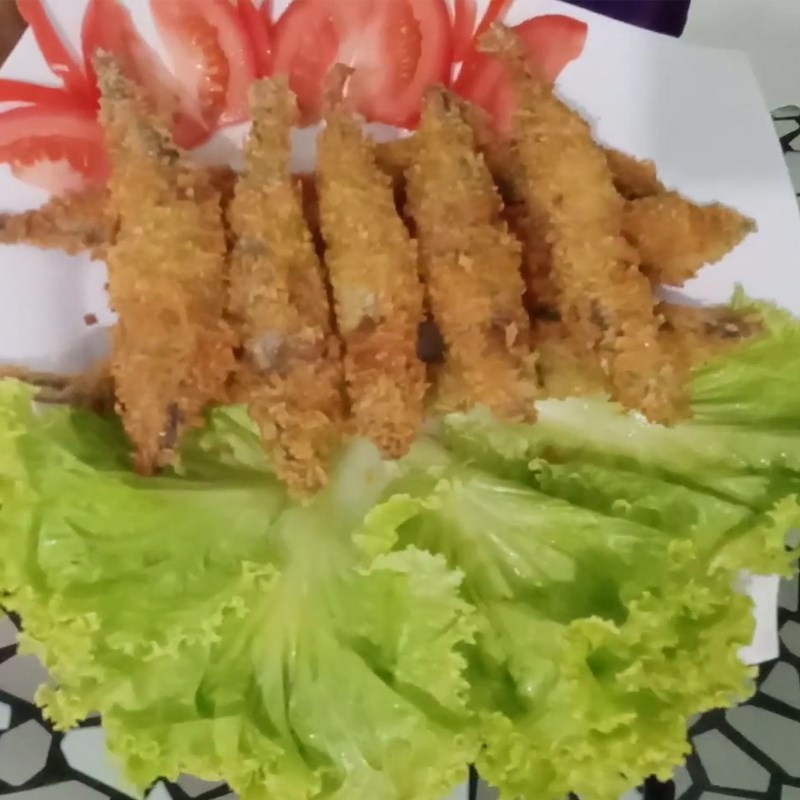Bước 3 Thành phẩm Cá trứng chiên xù
