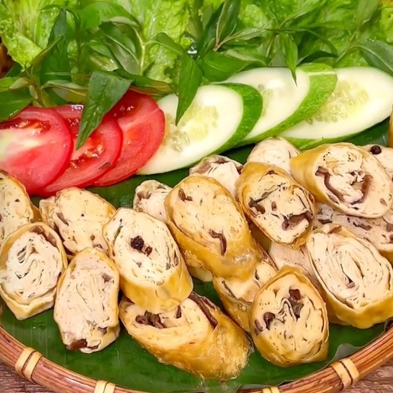 Bước 6 Thành phẩm Chả giò chay tàu hũ ky