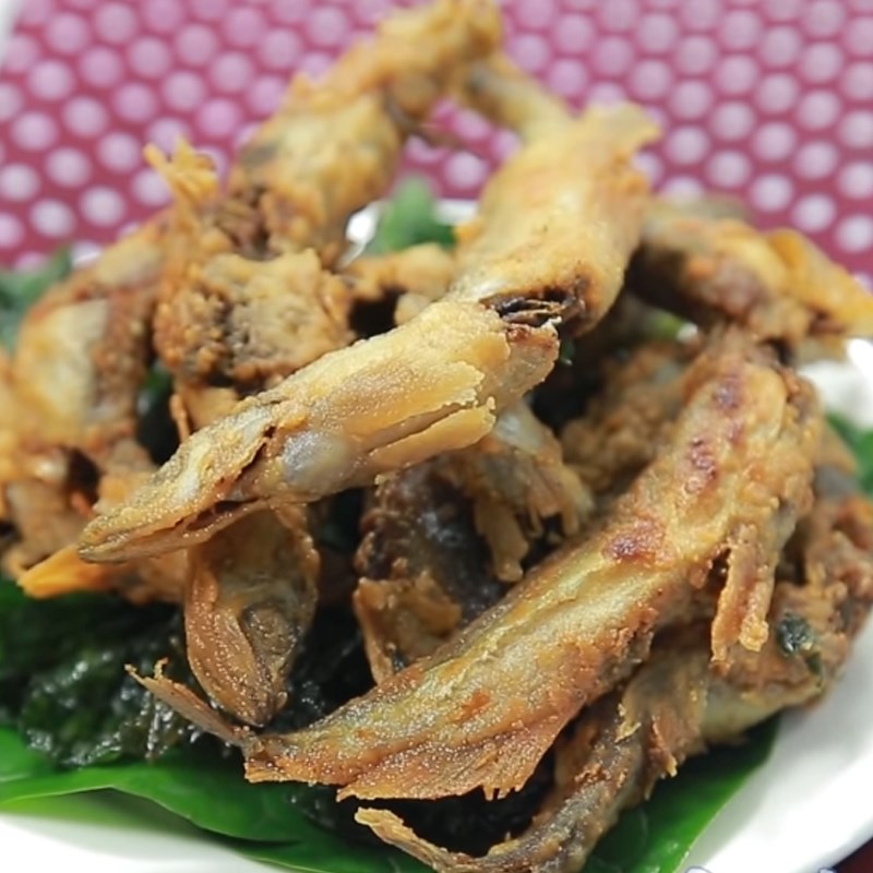 Bước 4 Thành phẩm Cá trứng chiên lá lốt