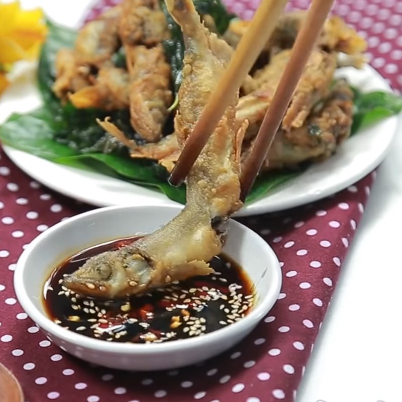 Bước 4 Thành phẩm Cá trứng chiên lá lốt