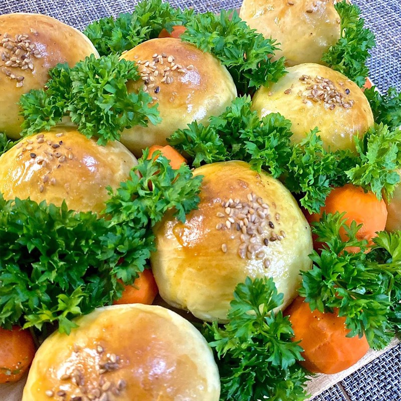 Bước 6 Thành phẩm Bánh mì nhân thịt gà (công thức được chia sẻ từ người dùng)