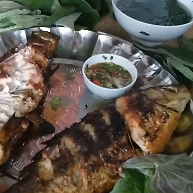 Bước 4 Thành phẩm Cá chép nướng muối ớt