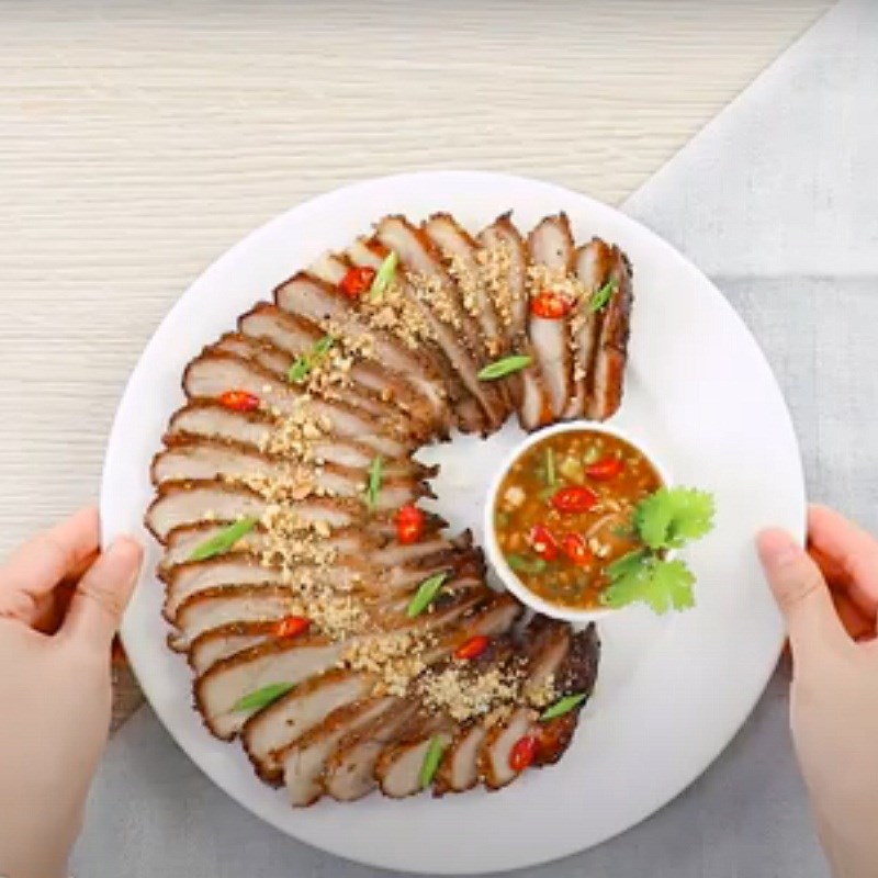 Bước 5 Thành phẩm Thịt nướng kiểu Thái
