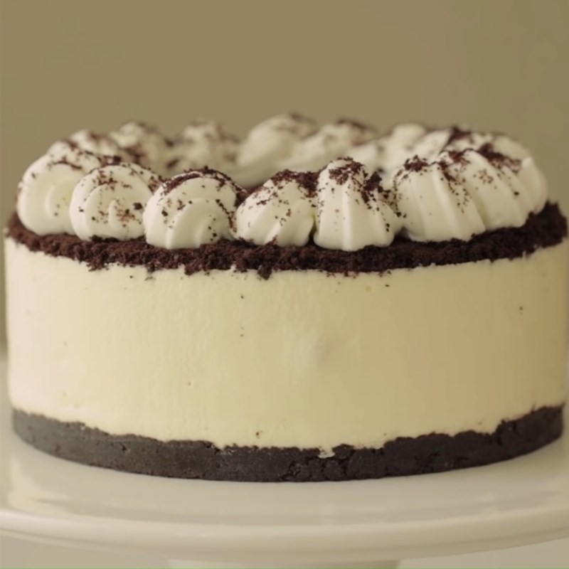 Bước 6 Thành phẩm Bánh cheesecake oreo nhân kem