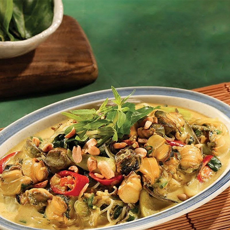 Bước 4 Thành phẩm Ốc xào lăn lá cách