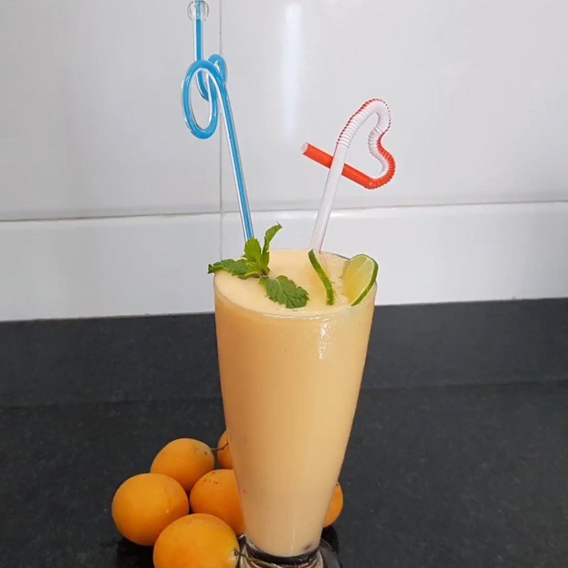 Bước 3 Thành phẩm Sinh tố thanh trà