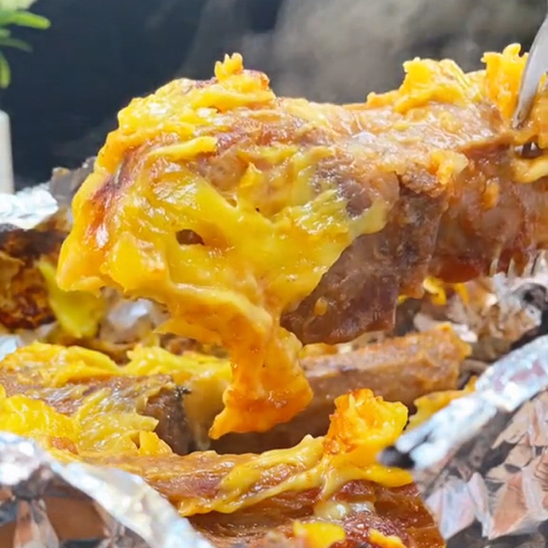 Bước 4 Thành phẩm Sườn nướng phô mai (Công thức được chia sẻ từ TikTok Cách Nấu Ngon cùng Cách Nấu Ngon)