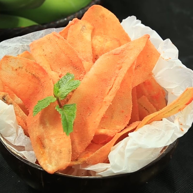 Bước 4 Thành phẩm Snack chuối phô mai