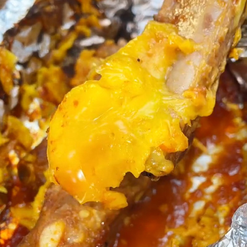 Bước 4 Thành phẩm Sườn nướng phô mai (Công thức được chia sẻ từ TikTok Cách Nấu Ngon cùng Cách Nấu Ngon)